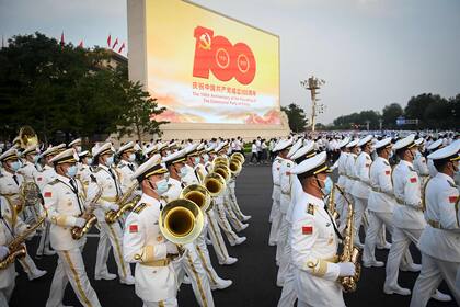 Actos por los cien años del Partido Comunista Chino