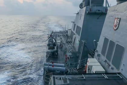 Estados Unidos envió un buque militar a aguas que reclama China