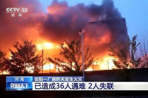 Se prendió fuego una fábrica en China y murieron al menos 38 personas