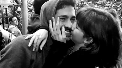 Chino Darín y Úrsula Corberó, en los comienzos de su relación