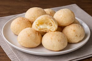 Chipá relleno de queso