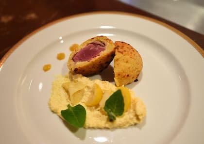 Chipa so´o, plato con el que Patricia Courtois ganó el Prix de Baron B-Édition Cuisine