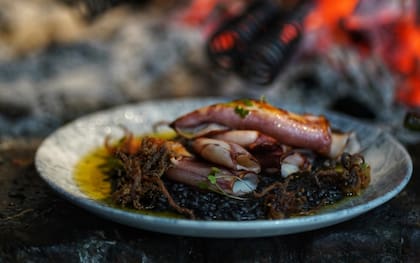 Chipirones a la plancha de Lo de Fran