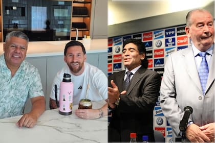 Claudio Tapia - Julio Grondona: el juego de las diferencias y la regla de oro que rompió Chiqui