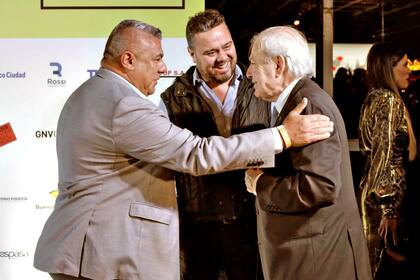 Claudio Tapia estuvo en la cena