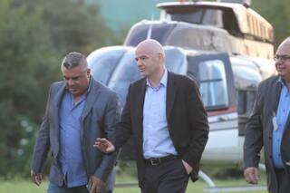 Congreso de la Conmebol: la llegada de Infantino y el blindado qatarí