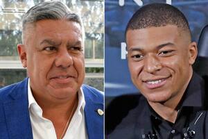 Chiqui Tapia y Kylian Mbappé