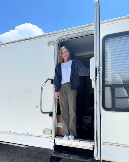 Chloë empezó su carrera artística a muy temprana edad