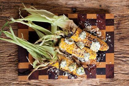 Choclos a la parrilla