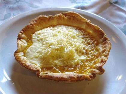 Choclo, queso y cebolla