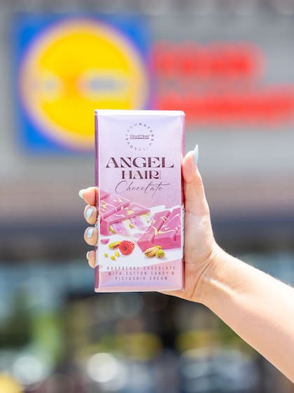 Chocolate "cabello de ángel" (Facebook LidlUS)