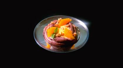 Chocolate y mandarinas, una gran combinación