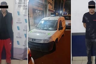 Le gatillaron en la cabeza a un chofer para robarle la ambulancia en Merlo