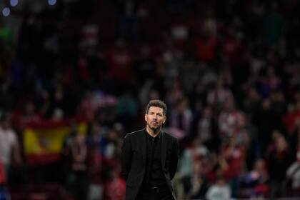 Cholo Simeone, DT del Atlético Madrid, aseguró que su objetivo, antes de dejar de dirigir el equipo, es ganar la Champions League