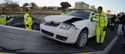 Choque en Panamericana