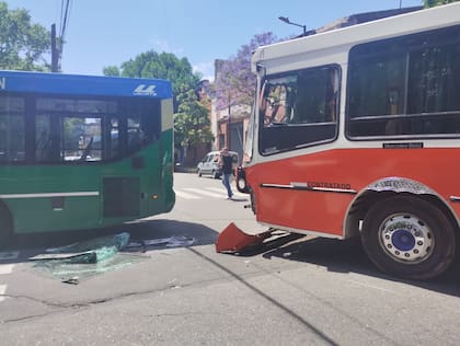 Choque en La Boca.