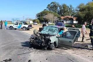 Dos autos chocaron de frente en la ruta entre Mar del Plata y Necochea: murieron tres mujeres
