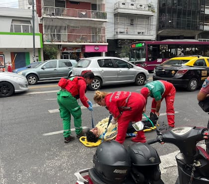 Choque en Scalabrini Ortiz y Córdoba