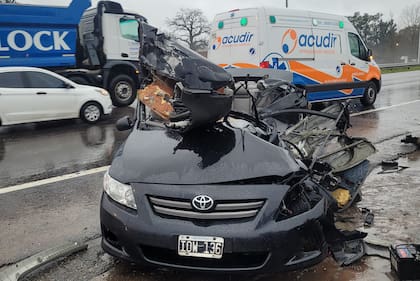 Choque fatal en Panamericana