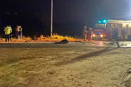 Choque fatal en el acceso a Federación en la ruta provincial 44