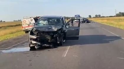 Choque fatal en ruta 3: dos muertos