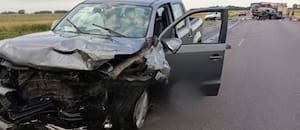 Murió una pareja en un choque frontal en la Ruta 3