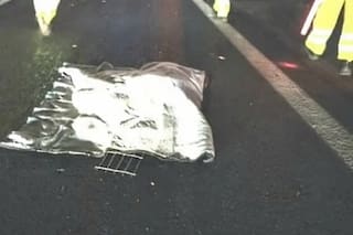 Un hombre cruzó la Panamericana corriendo y fue atropellado por cuatro vehículos