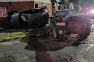 Atropellaron a una familia y cinco personas fueron trasladadas