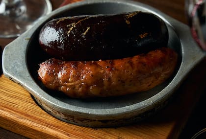 Chorizo y morcilla de Mago