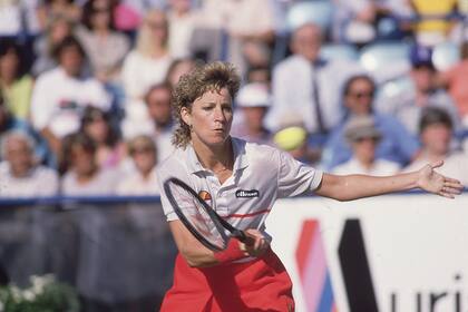 Chris Evert, la clásica rival de Martina Navratilova, pero también amigas. Lo siguen siendo 40 años después de aquella final