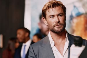 Chris Hemsworth presentó en Brasil la secuela de Misión de rescate y un detalle llamó la atención