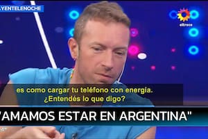 Chris Martin habló largo y tendido sobre su relación con la Argentina