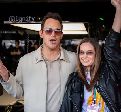 Chris Patt fue otra de las celebridades presentes en Japón