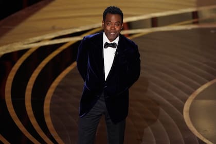 Chris Rock durante la última y polémica ceremonia de los Oscar 