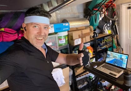 Chris sueña con poder llegar a participar del Tour De 4, un desafío ciclista de 56 millas en Glasgow