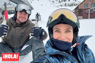 Chris Hemsworth, famoso por su papel de Thor, esquió en las exclusivas pistas de los Alpes franceses