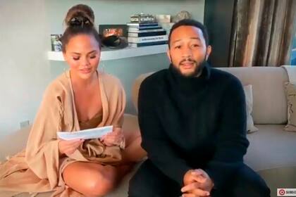 Chrissy Teigen y John Legend leyeron un poema de una niña de 7 años oriunda de Missouri