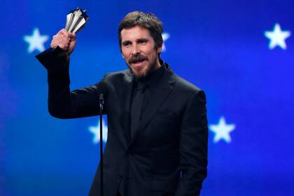 Christian Bale, otro de los ganadores de la noche