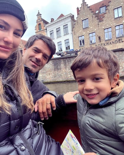 Christian Cúneo Libarona y Luli Fernández tienen un hijo