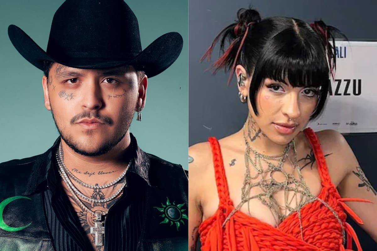 Christian Nodal salió a defender a Ángela Aguilar tras la fuerte versión de Cazzu sobre su separación - LA NACION