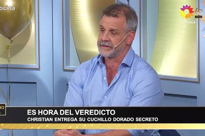 Christian Petersen explicó que decidir entre Dana y Matías era "angustiante"