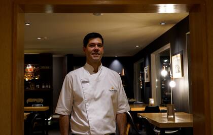 Christian Waisberg es el chef del hotel Los Acebos, en Ushuaia.