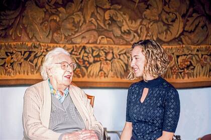 Christiane Dosne y Belén Pasqualini