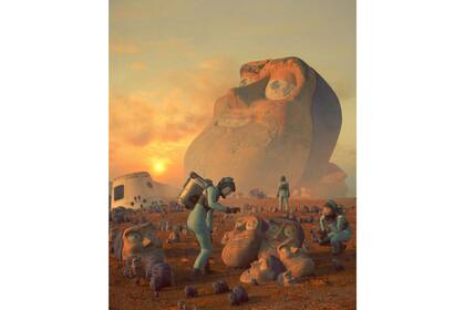 Christie's está subastando varias de las obras de Beeple