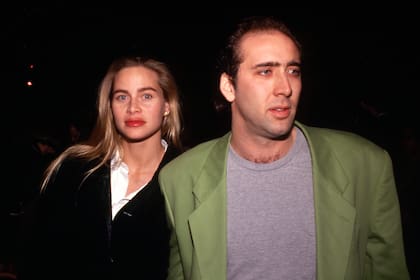 Christina Fulton y Nicolas Cage