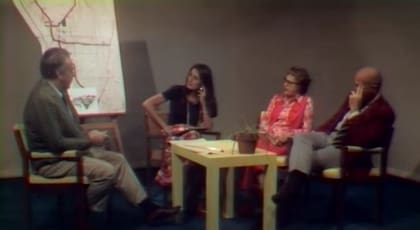 Christine en una entrevista de su segmento matutino