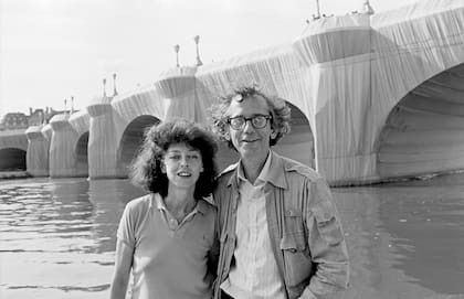 Christo y Jeanne Claude en París