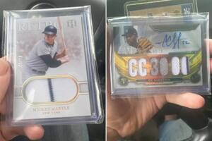 Christopher Kidney descubrió tarjetas autografiadas, una pelota de béisbol y un libro con firmas históricas por menos de 20 dólares en una tienda de Goodwill
