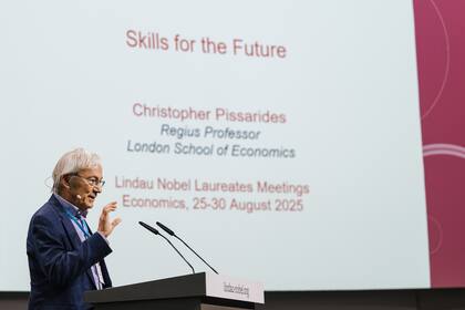 Christopher Pissarides, ganador del Premio Nobel de Economía en 2010