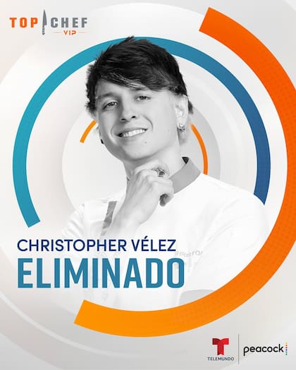 Christopher Vélez es el segundo eliminado de Top Chef VIP 4
